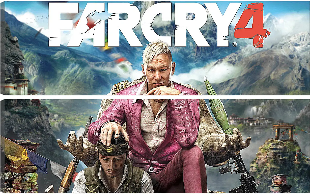 Модульная картина - Far Cry 4