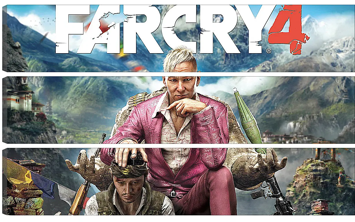 Модульная картина - Far Cry 4