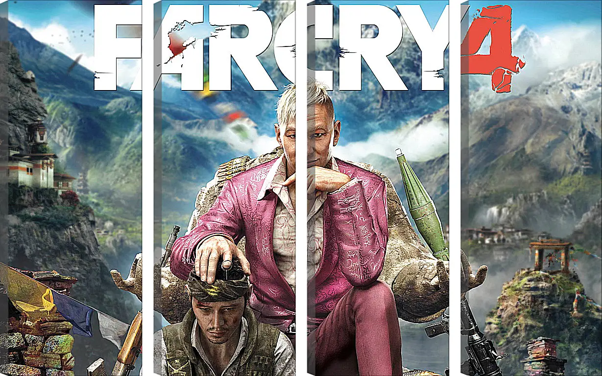 Модульная картина - Far Cry 4