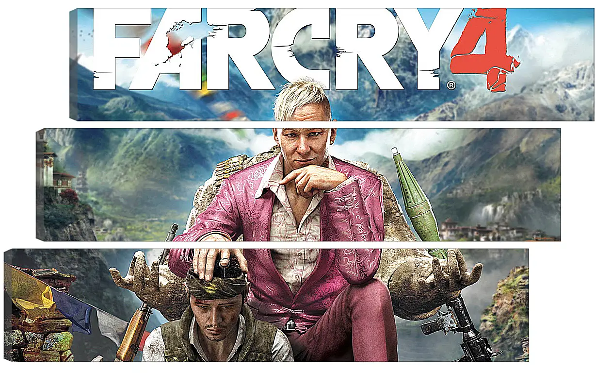 Модульная картина - Far Cry 4