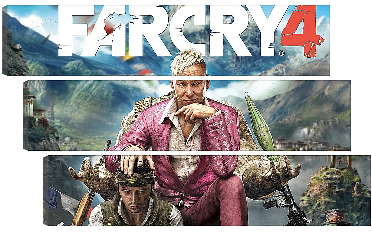 Модульная картина - Far Cry 4