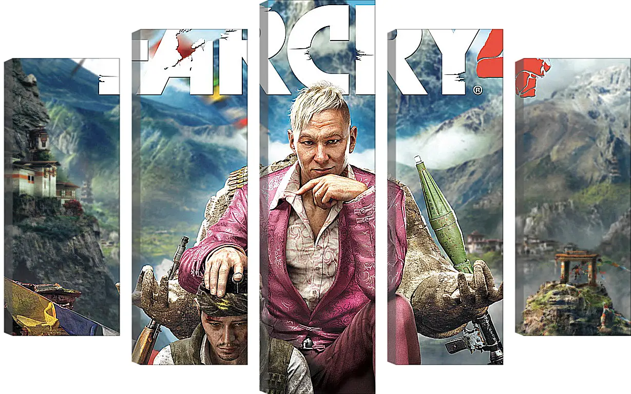 Модульная картина - Far Cry 4