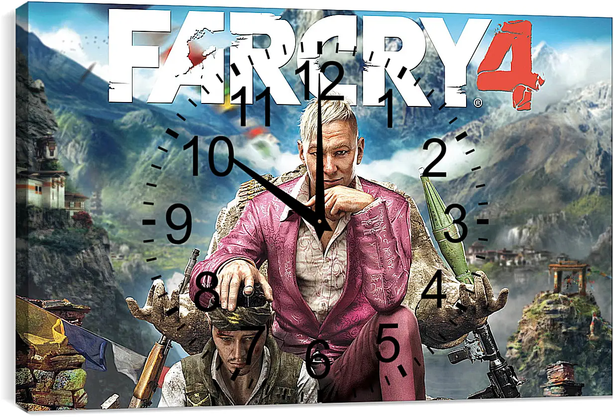 Часы картина - Far Cry 4