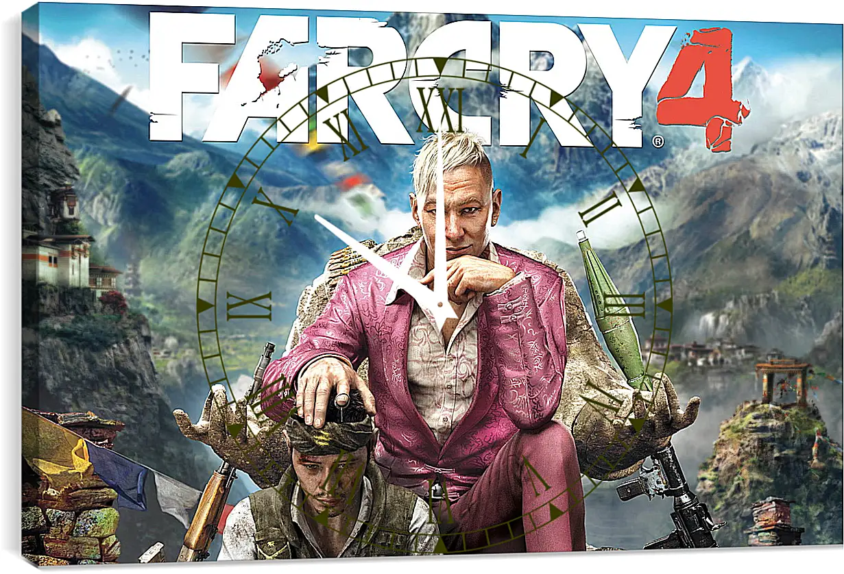 Часы картина - Far Cry 4