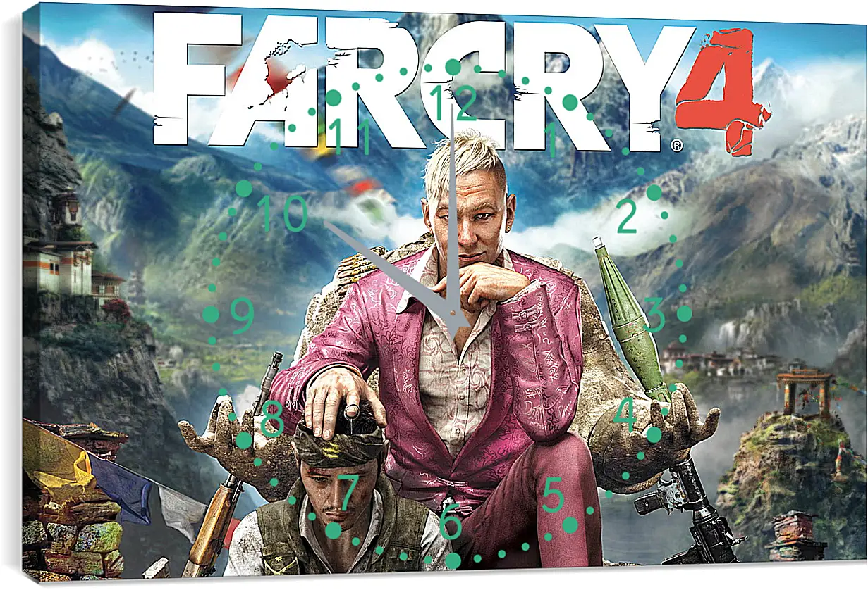 Часы картина - Far Cry 4