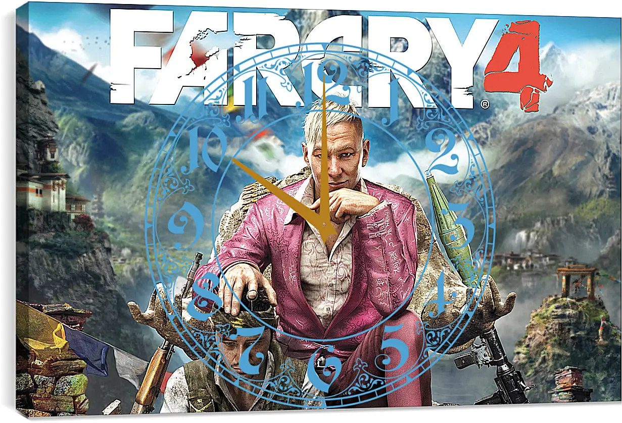 Часы картина - Far Cry 4