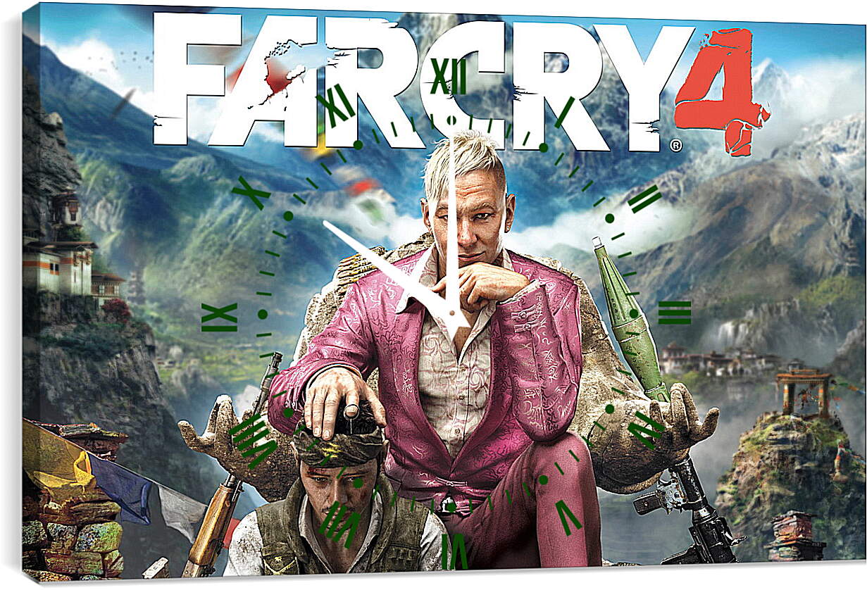 Часы картина - Far Cry 4