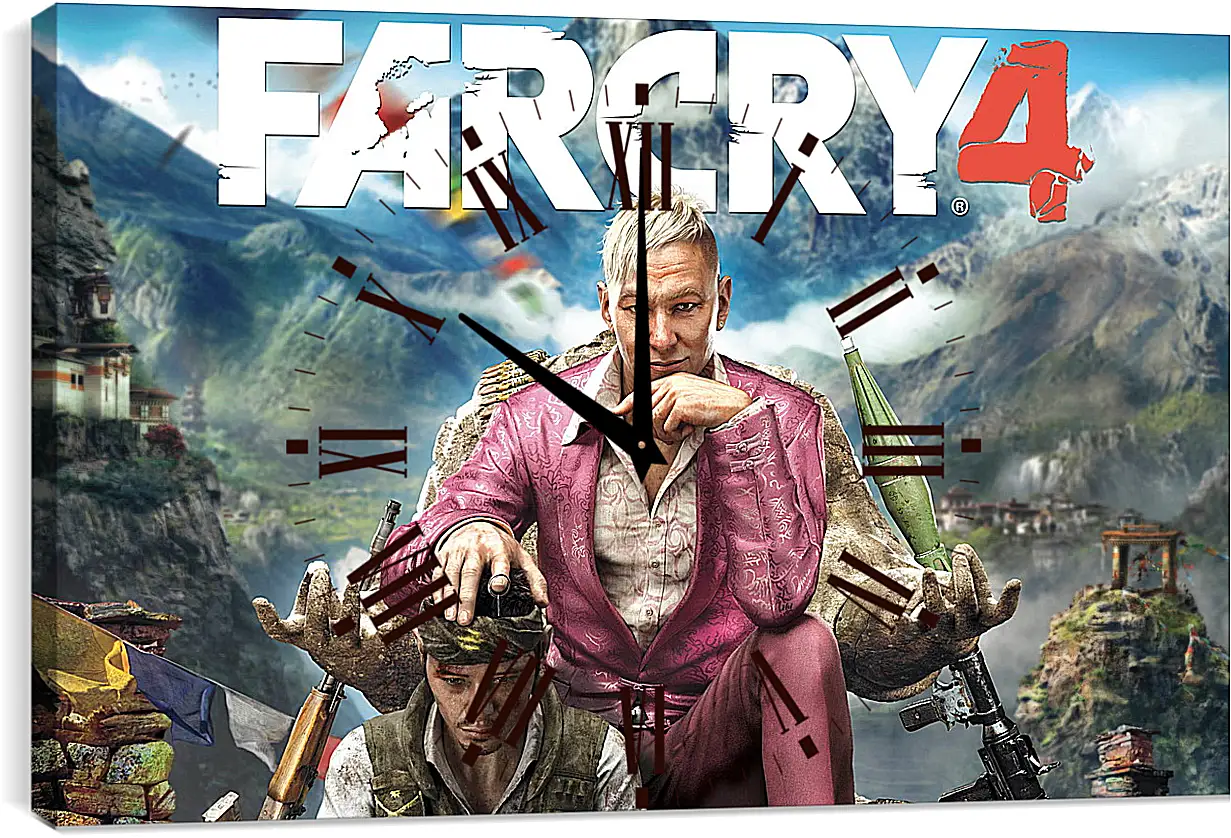 Часы картина - Far Cry 4