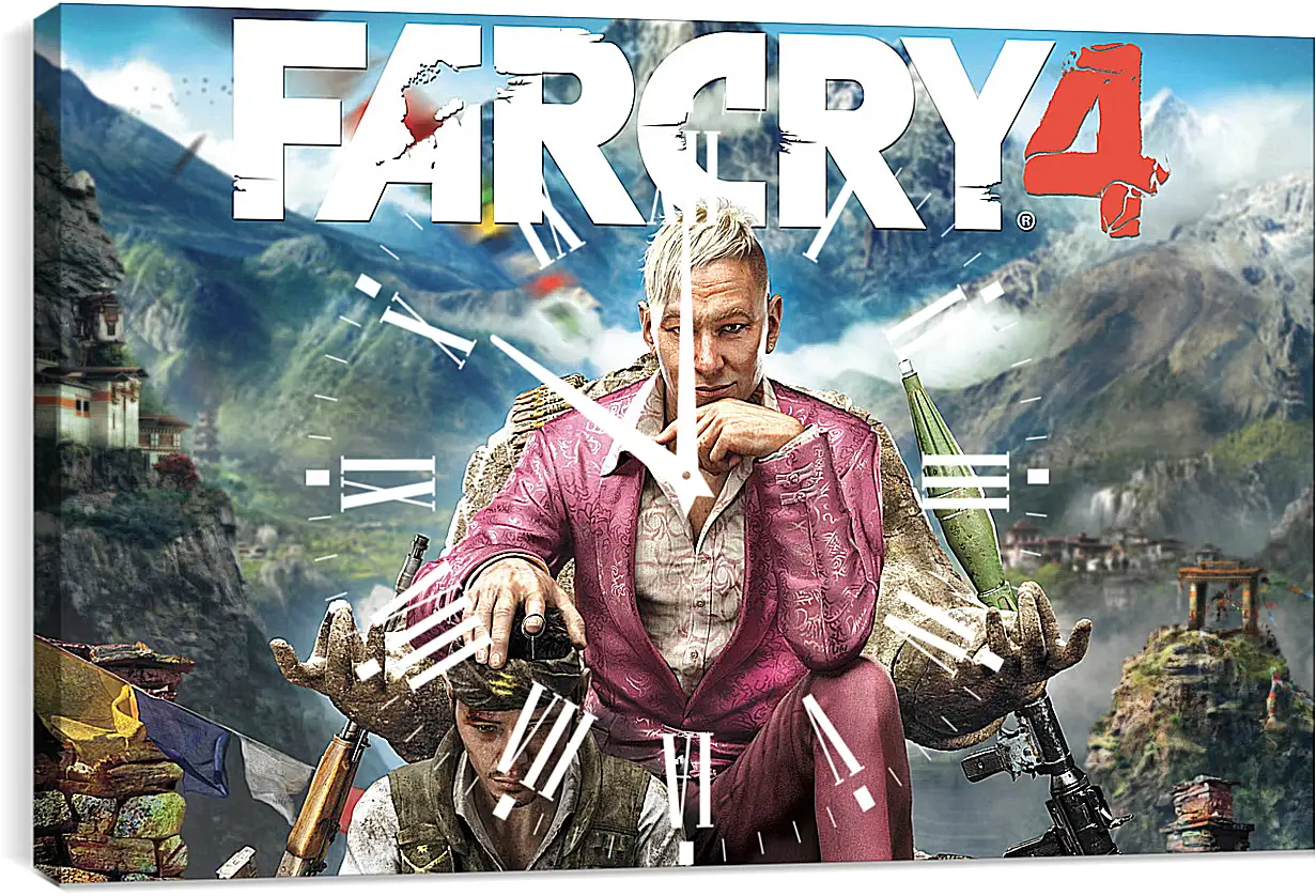 Часы картина - Far Cry 4