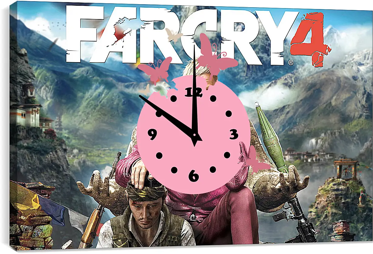 Часы картина - Far Cry 4