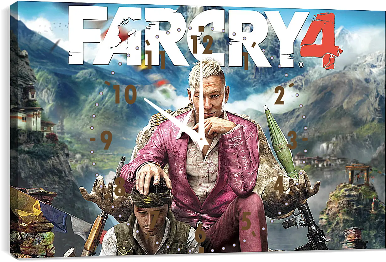 Часы картина - Far Cry 4