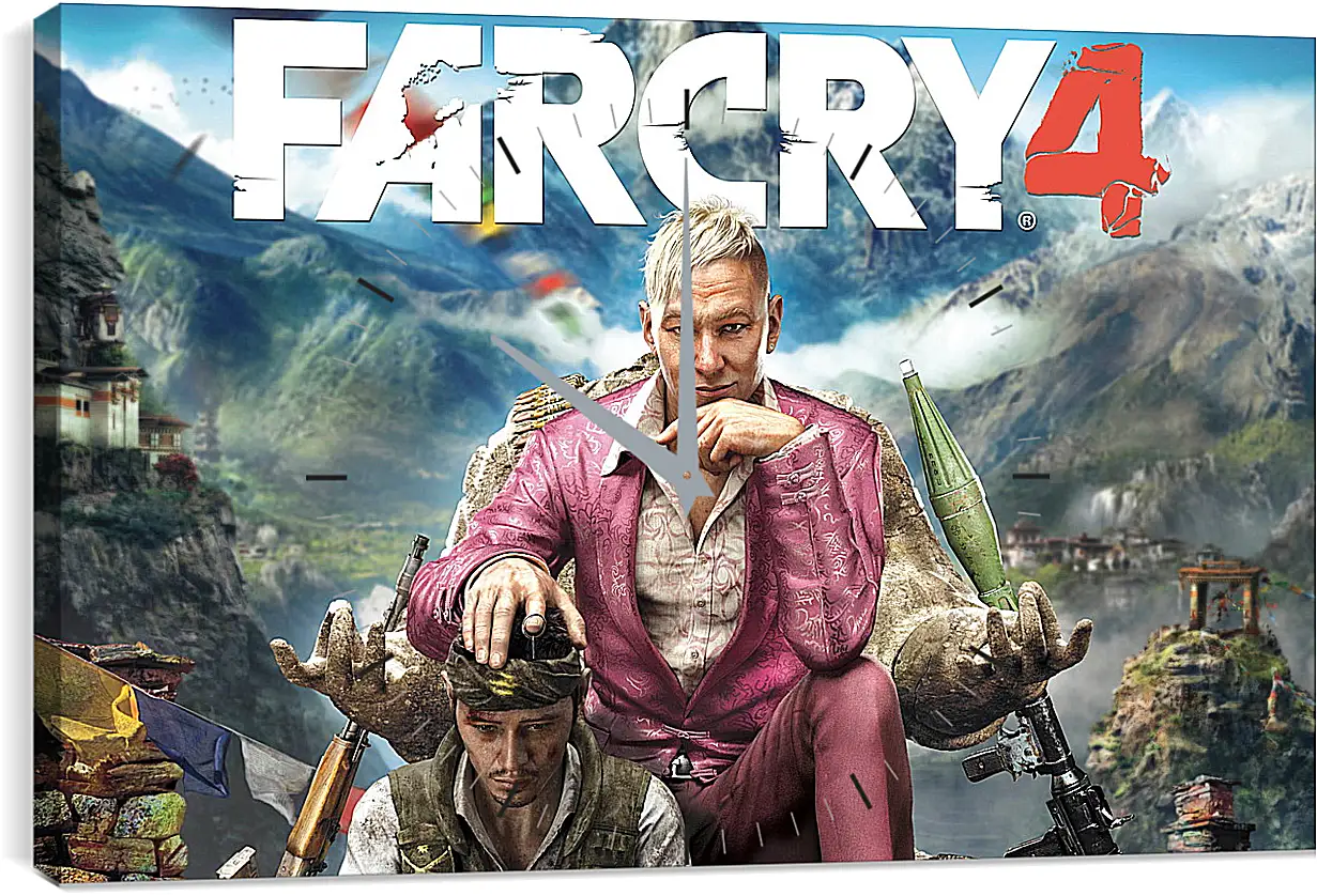 Часы картина - Far Cry 4