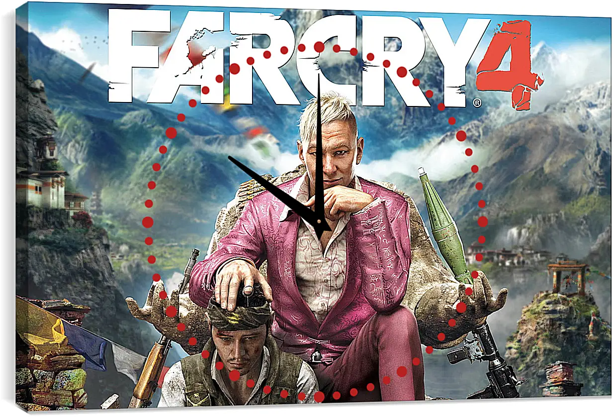 Часы картина - Far Cry 4