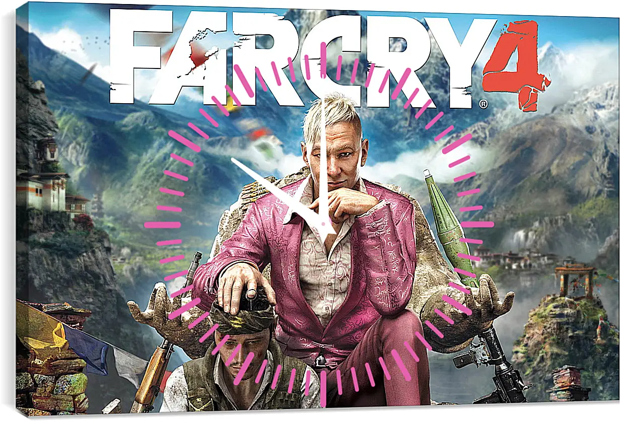 Часы картина - Far Cry 4