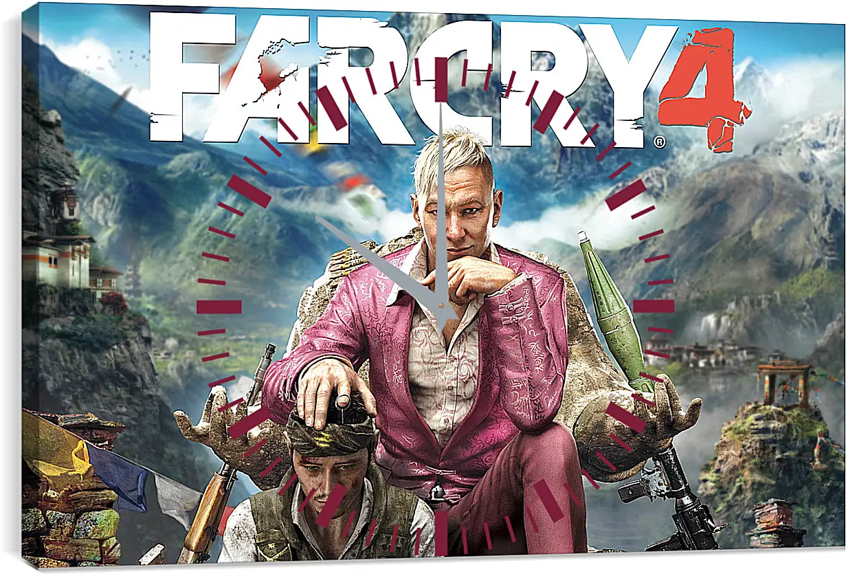 Часы картина - Far Cry 4