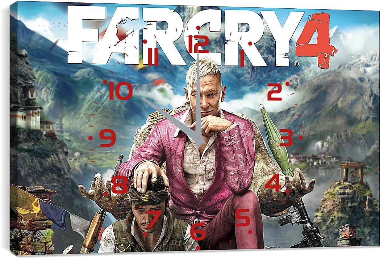 Часы картина - Far Cry 4