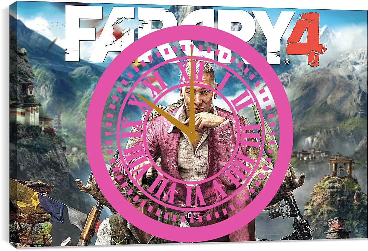 Часы картина - Far Cry 4