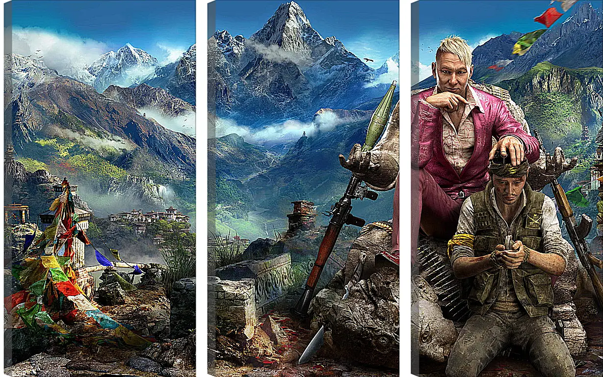 Модульная картина - Far Cry 4