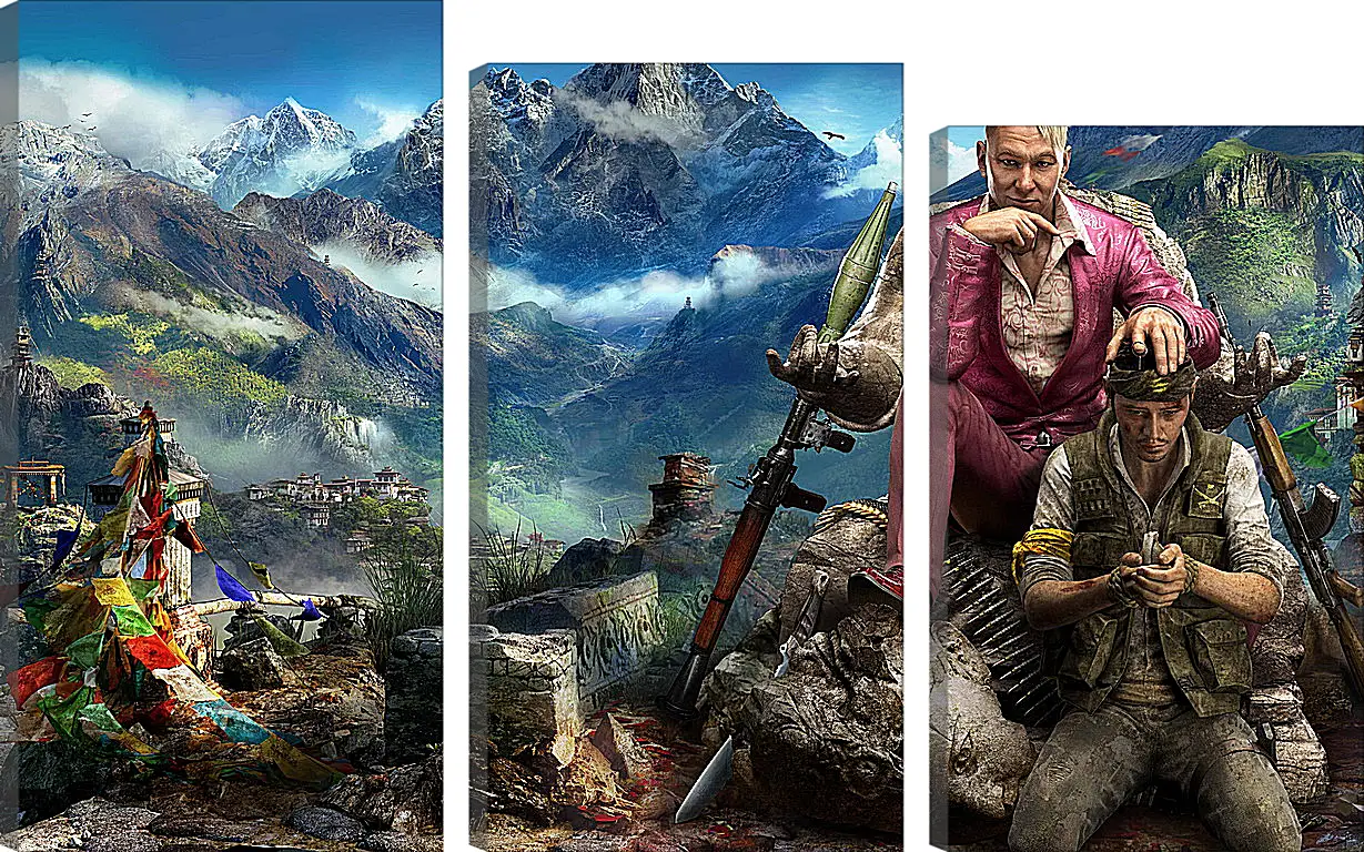 Модульная картина - Far Cry 4