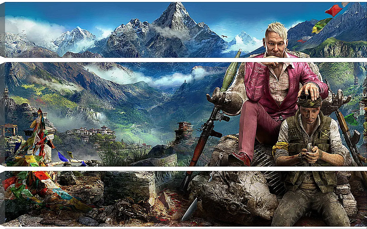 Модульная картина - Far Cry 4