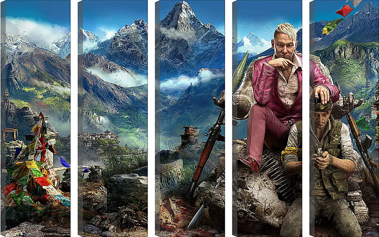 Модульная картина - Far Cry 4