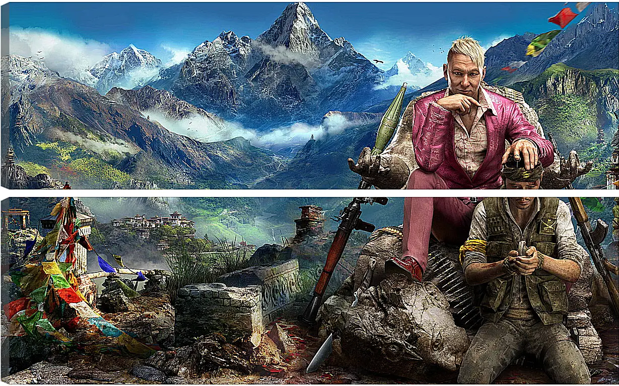 Модульная картина - Far Cry 4