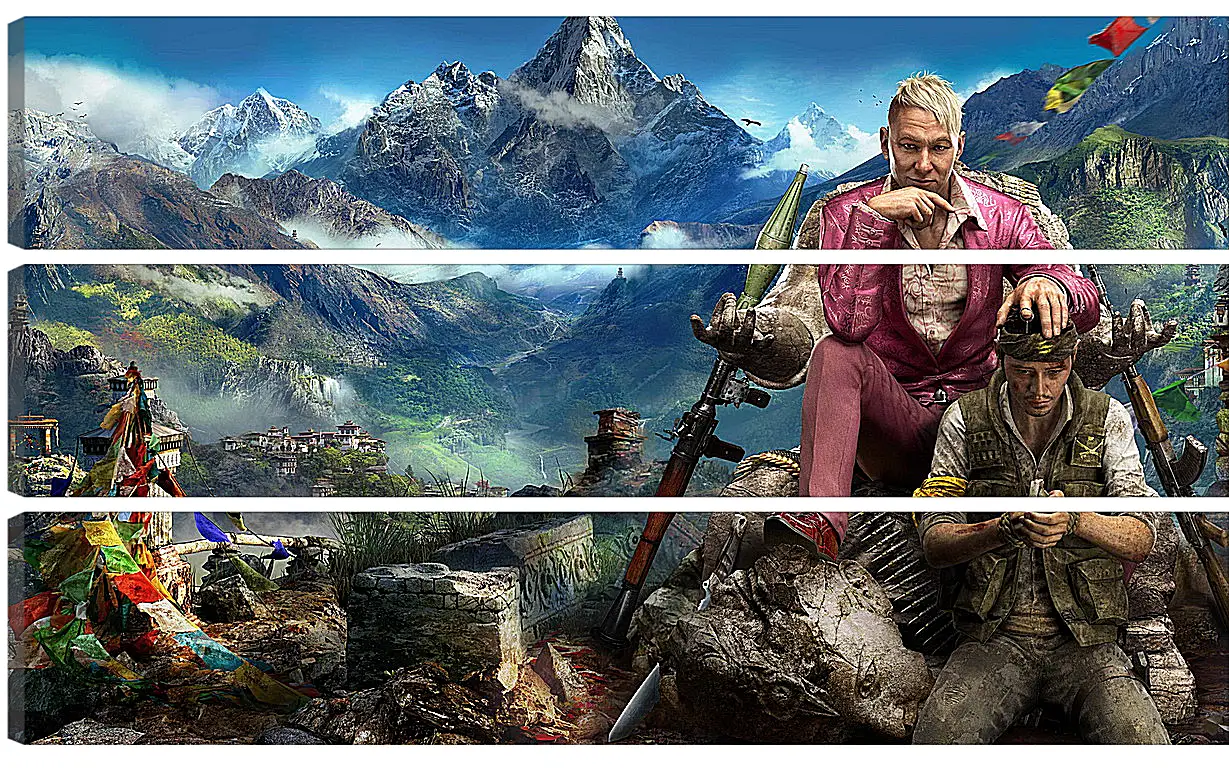 Модульная картина - Far Cry 4