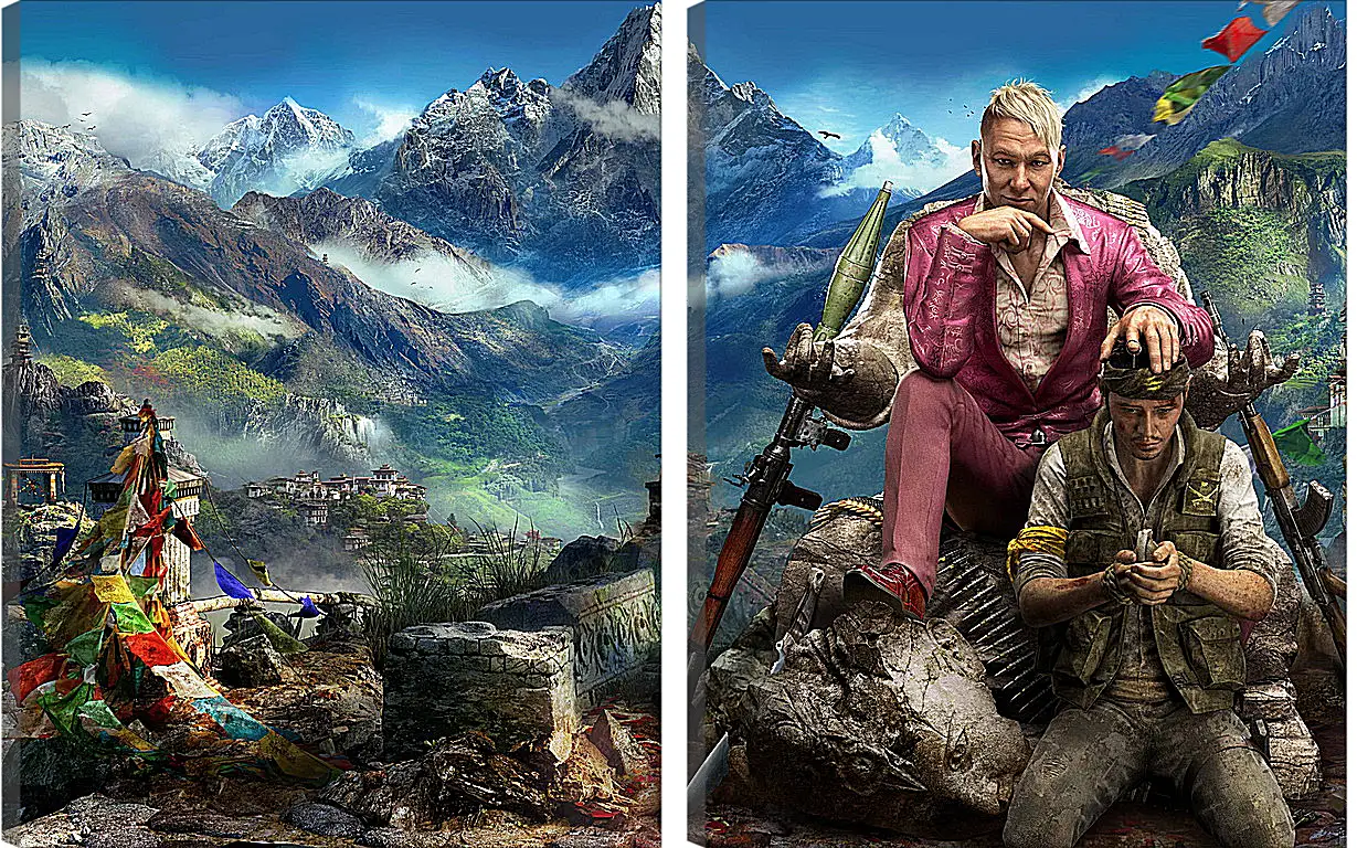 Модульная картина - Far Cry 4