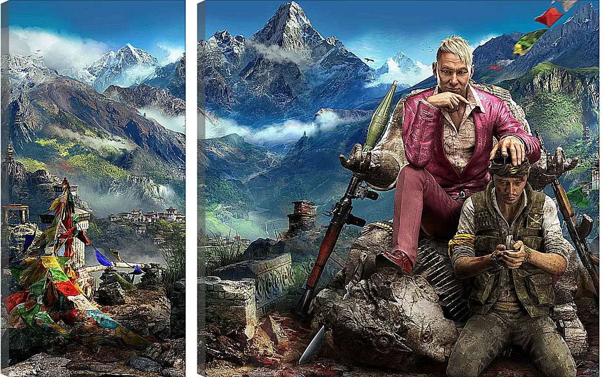 Модульная картина - Far Cry 4