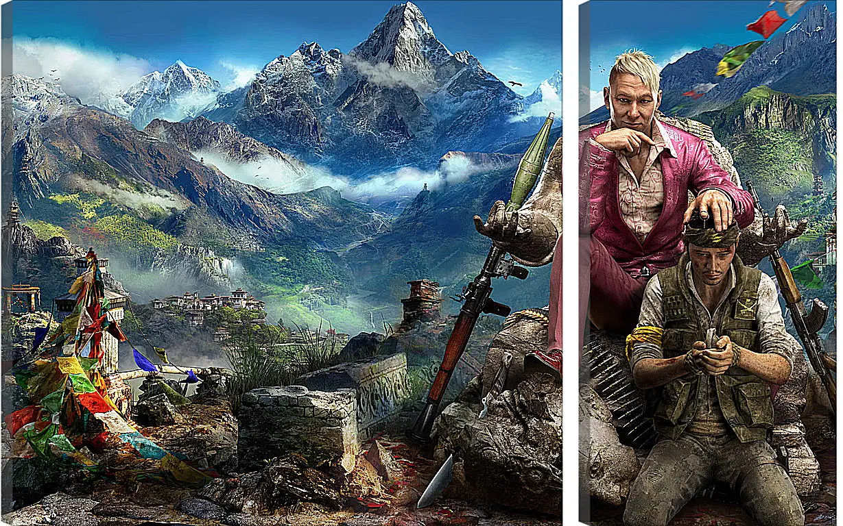 Модульная картина - Far Cry 4