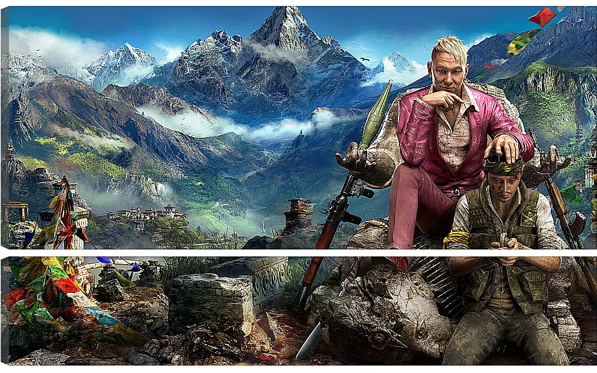 Модульная картина - Far Cry 4