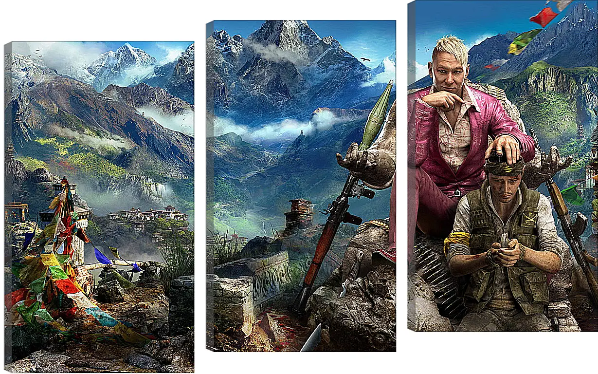 Модульная картина - Far Cry 4