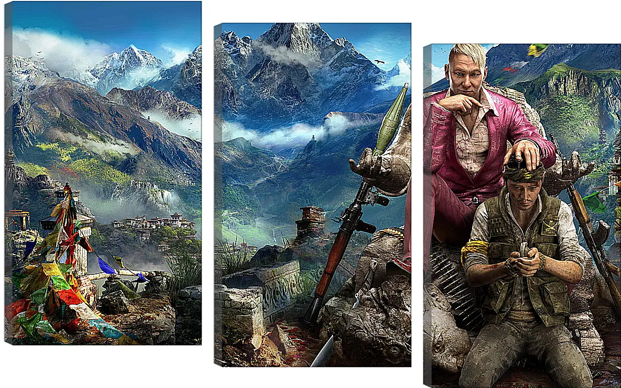 Модульная картина - Far Cry 4