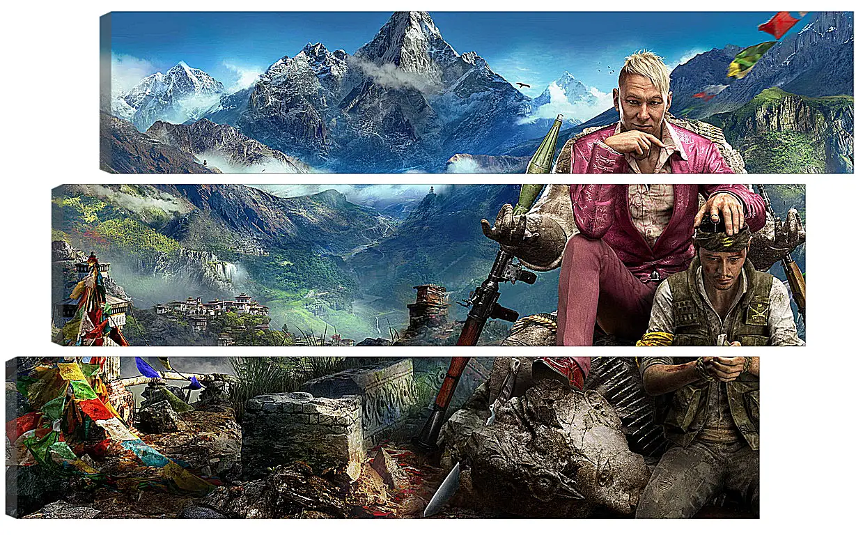 Модульная картина - Far Cry 4