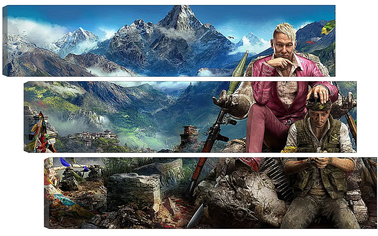 Модульная картина - Far Cry 4