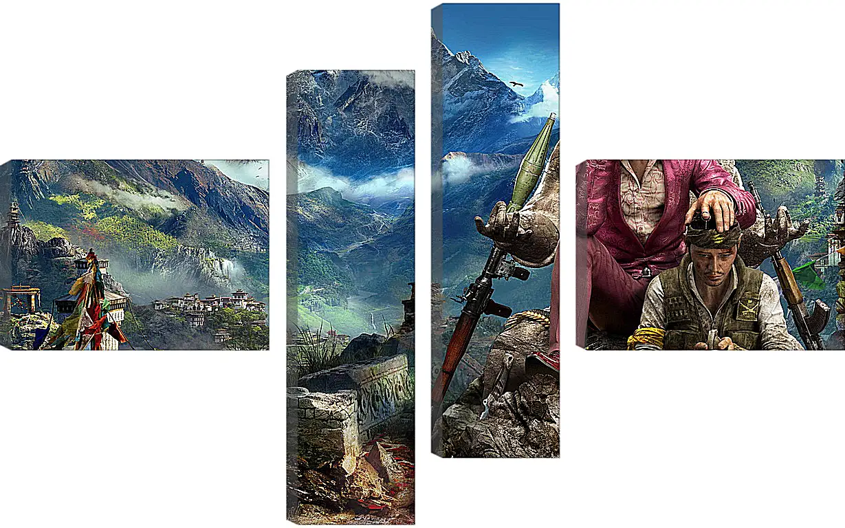 Модульная картина - Far Cry 4