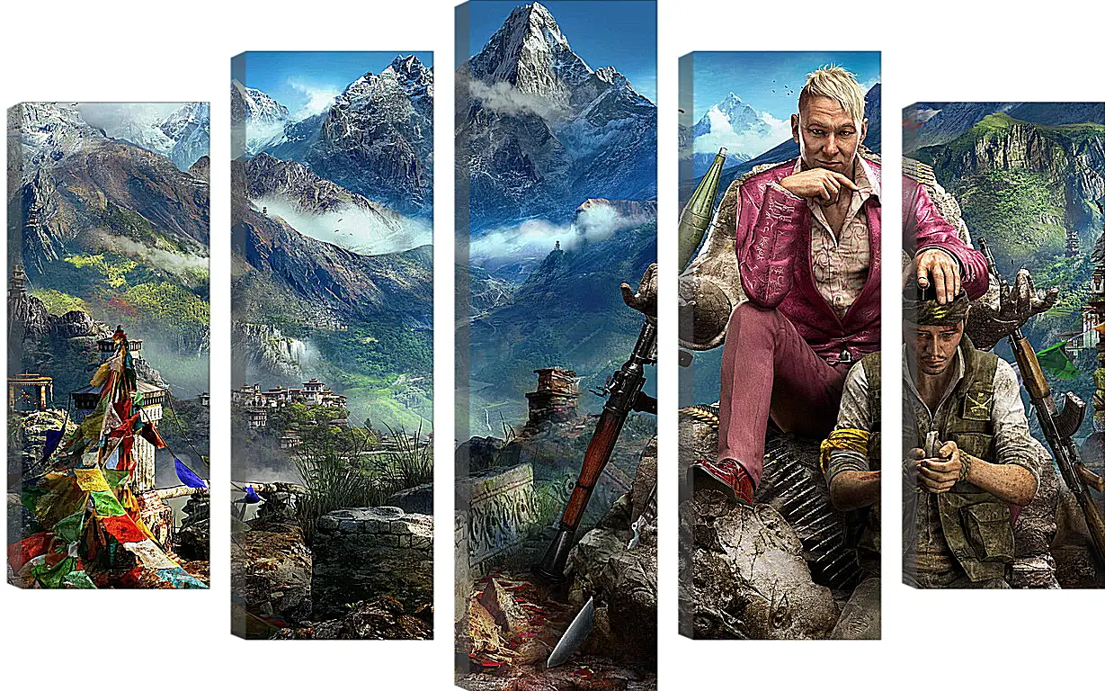 Модульная картина - Far Cry 4