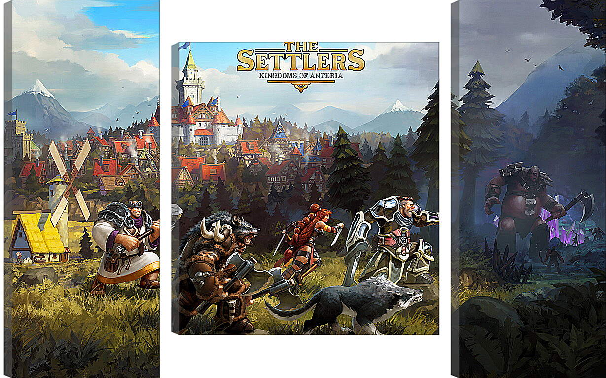 Модульная картина - The Settlers - Kingdoms Of Anteria
