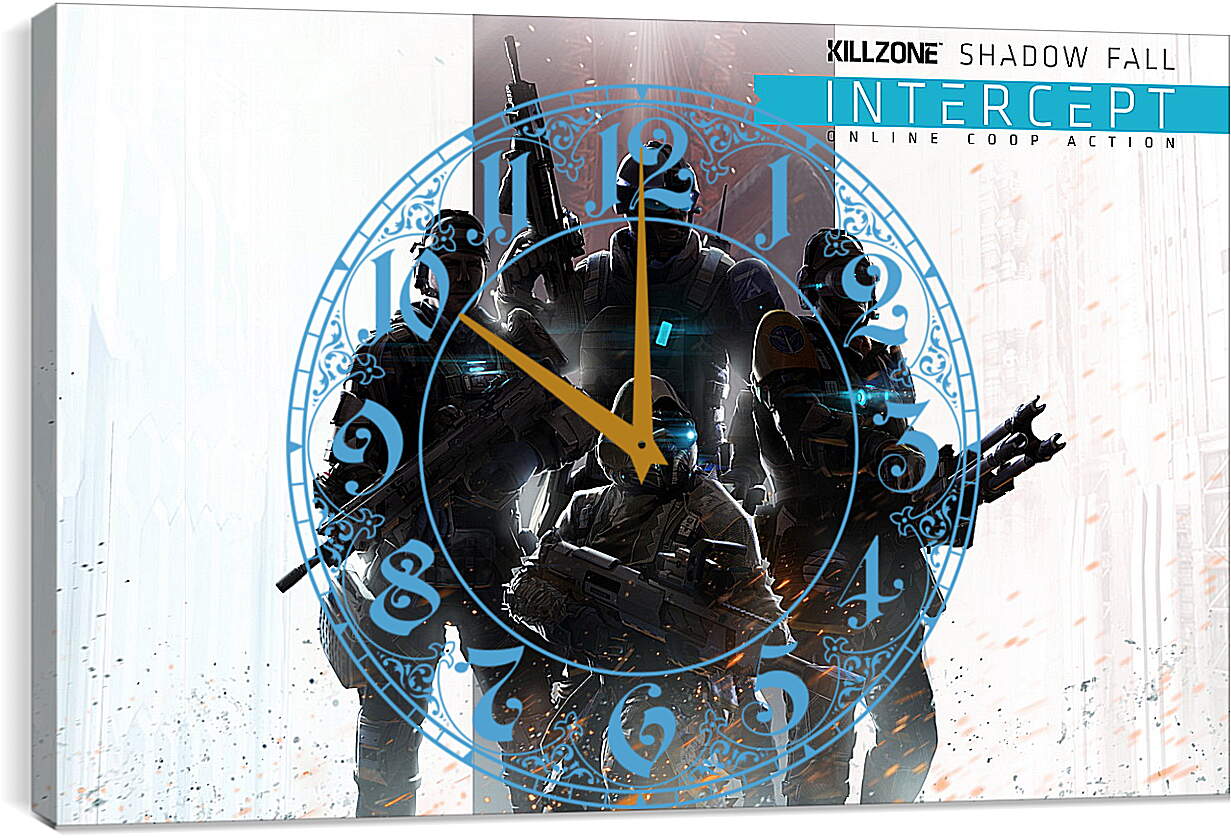 Часы картина - Killzone: Shadow Fall
