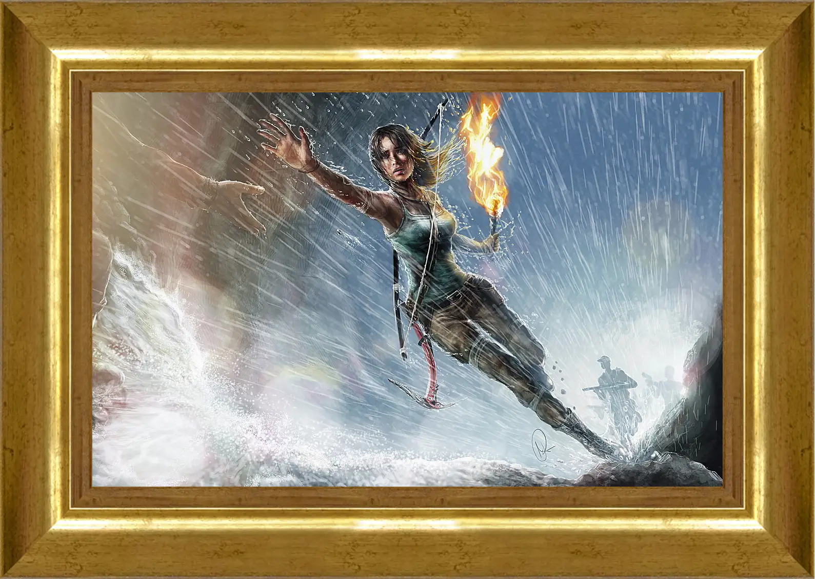 Картина в раме - Tomb Raider