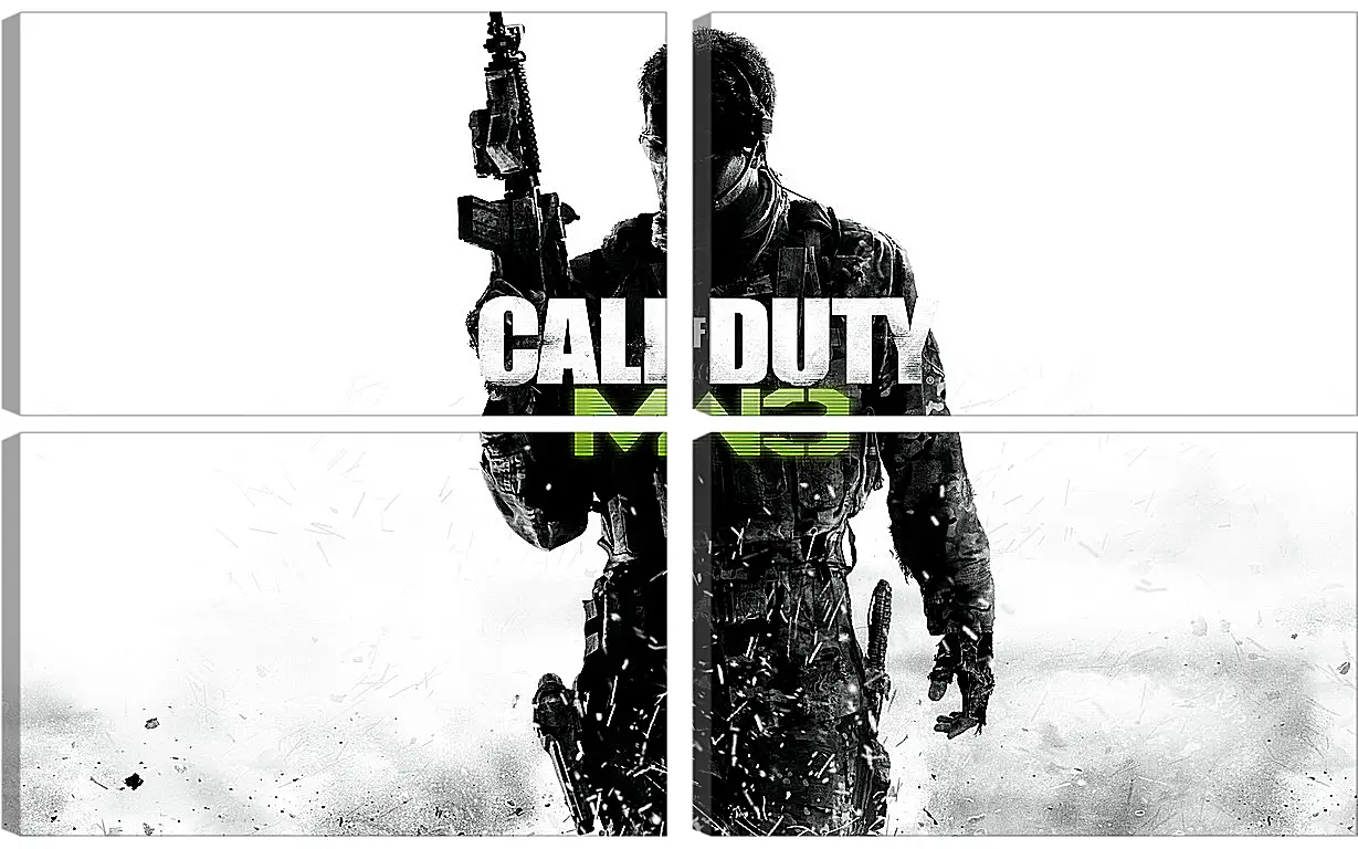 Модульная картина - Call Of Duty: Modern Warfare 3