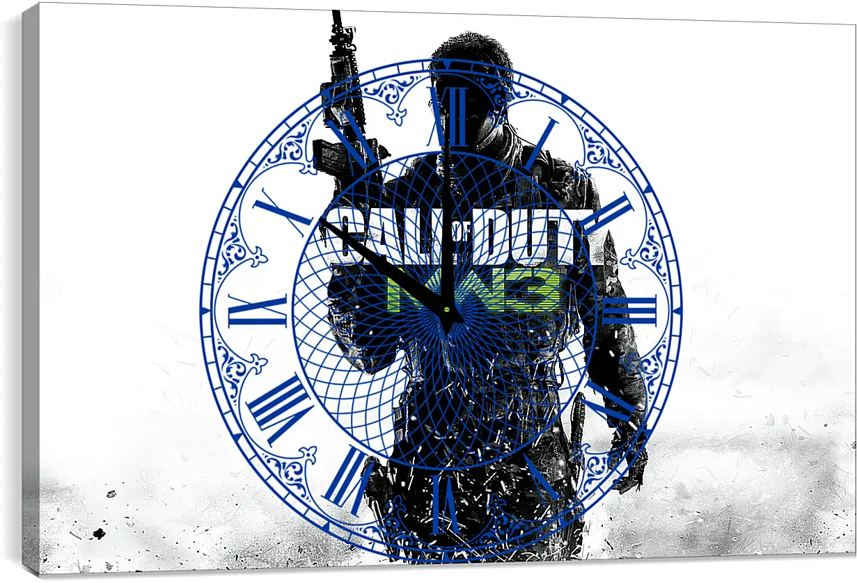 Часы картина - Call Of Duty: Modern Warfare 3