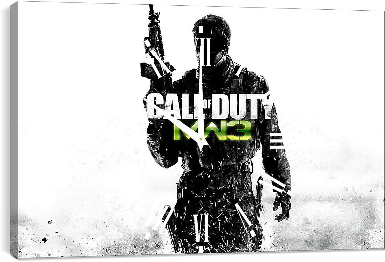 Часы картина - Call Of Duty: Modern Warfare 3