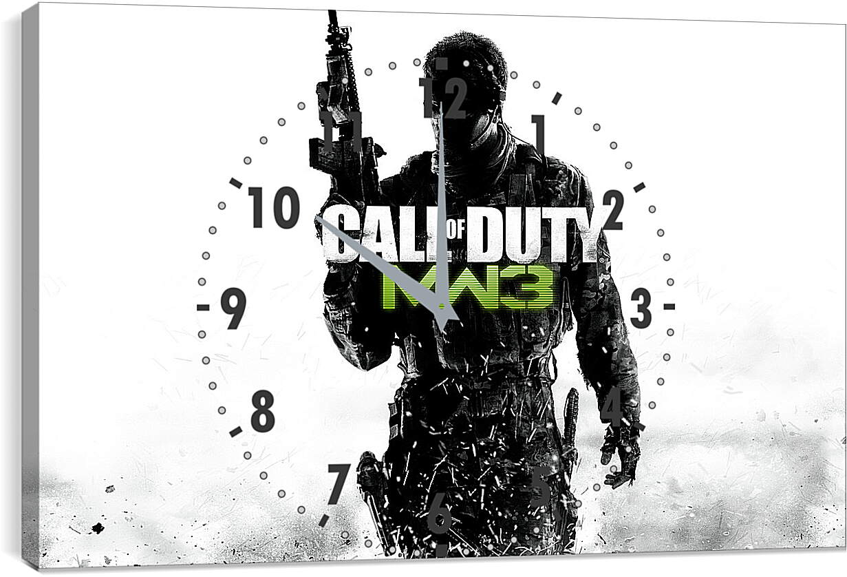 Часы картина - Call Of Duty: Modern Warfare 3