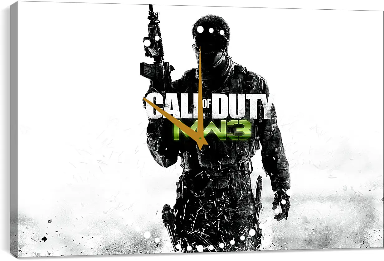 Часы картина - Call Of Duty: Modern Warfare 3