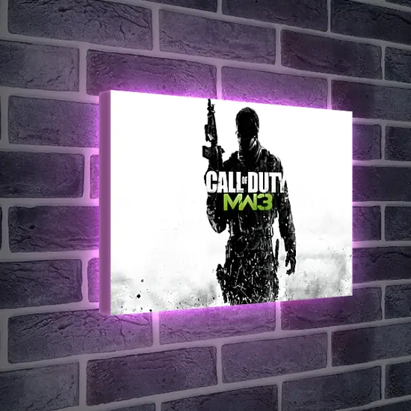 Лайтбокс световая панель - Call Of Duty: Modern Warfare 3