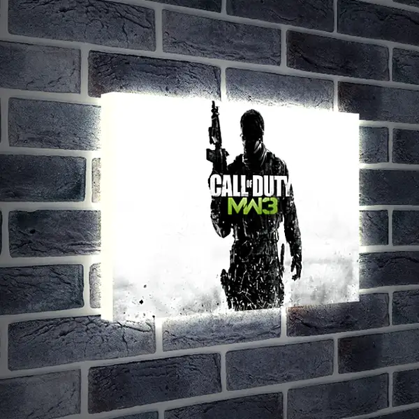 Лайтбокс световая панель - Call Of Duty: Modern Warfare 3