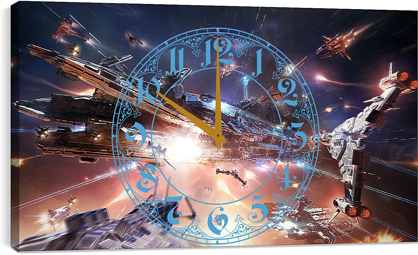 Часы картина - Star Conflict
