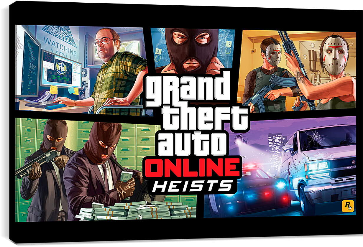 Постер и плакат - Grand Theft Auto Online