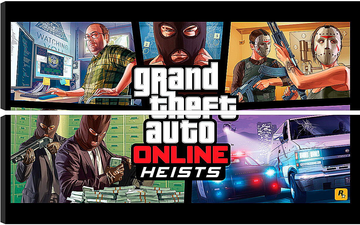 Модульная картина - Grand Theft Auto Online